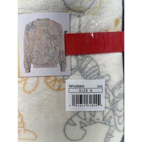Winne The Pooh Womens Plush Sweatshirt In Box Small - Picture 5 of 11